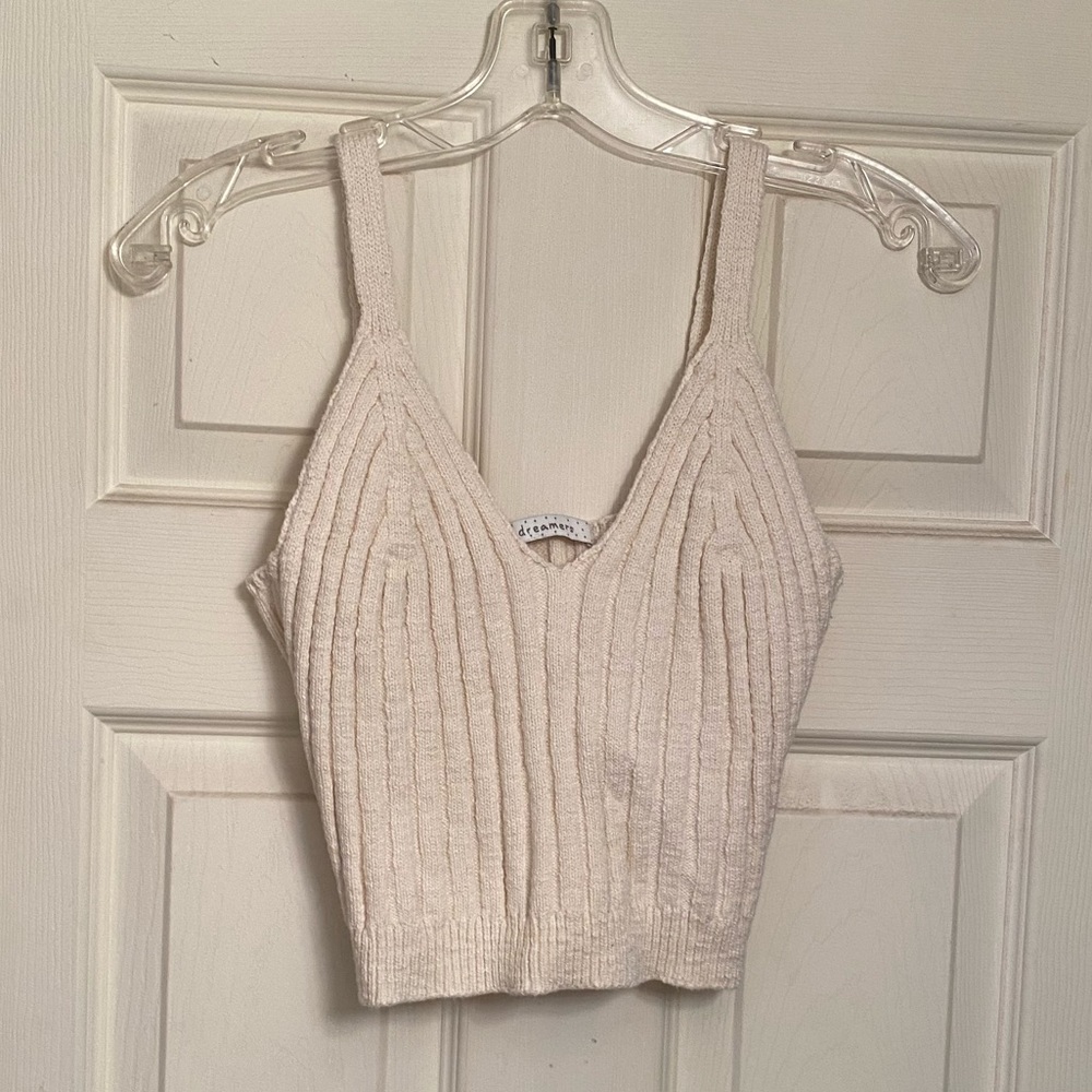 Knit tank top